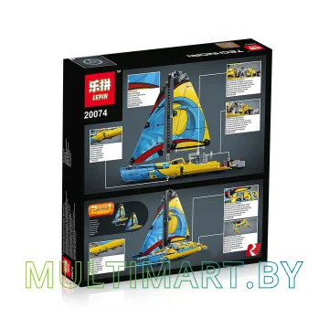 Конструктор Lepin 20074 Гоночная яхта (370 деталей) картинка 2